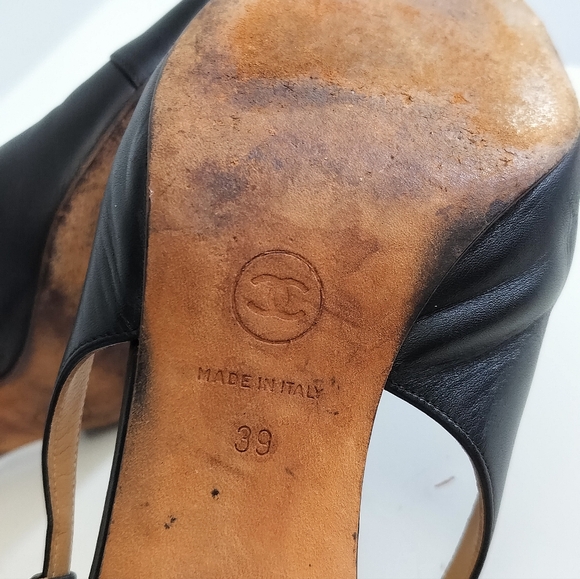 Chanel slingback Heels - Picture 7 of 10